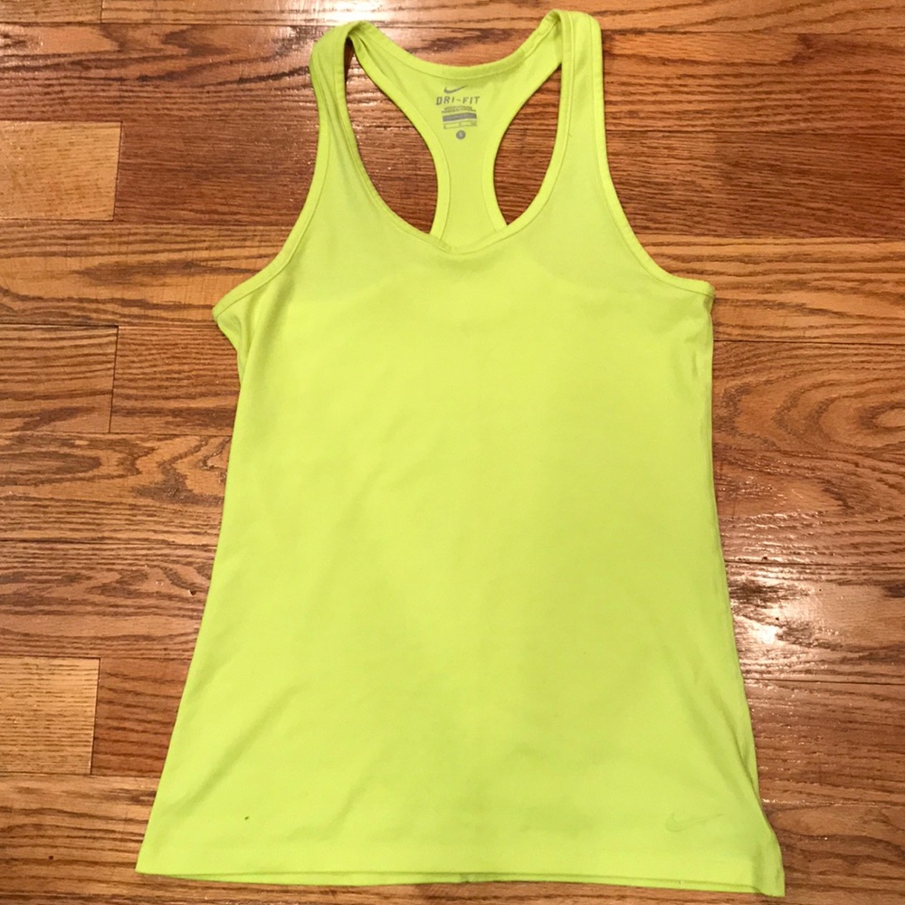 Nike racer back dri fit top